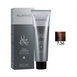 Allwaves Farba Do Włosów  7.36 Drzewo Czereśni 100 ml